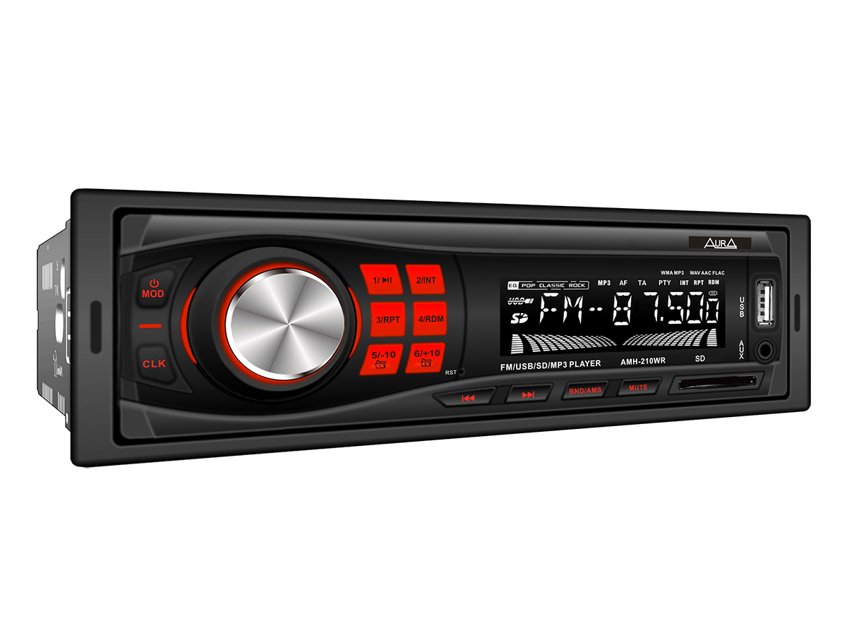 картинка Автомагнитола AURA AMH-210BT купить в магазине CAROBASS