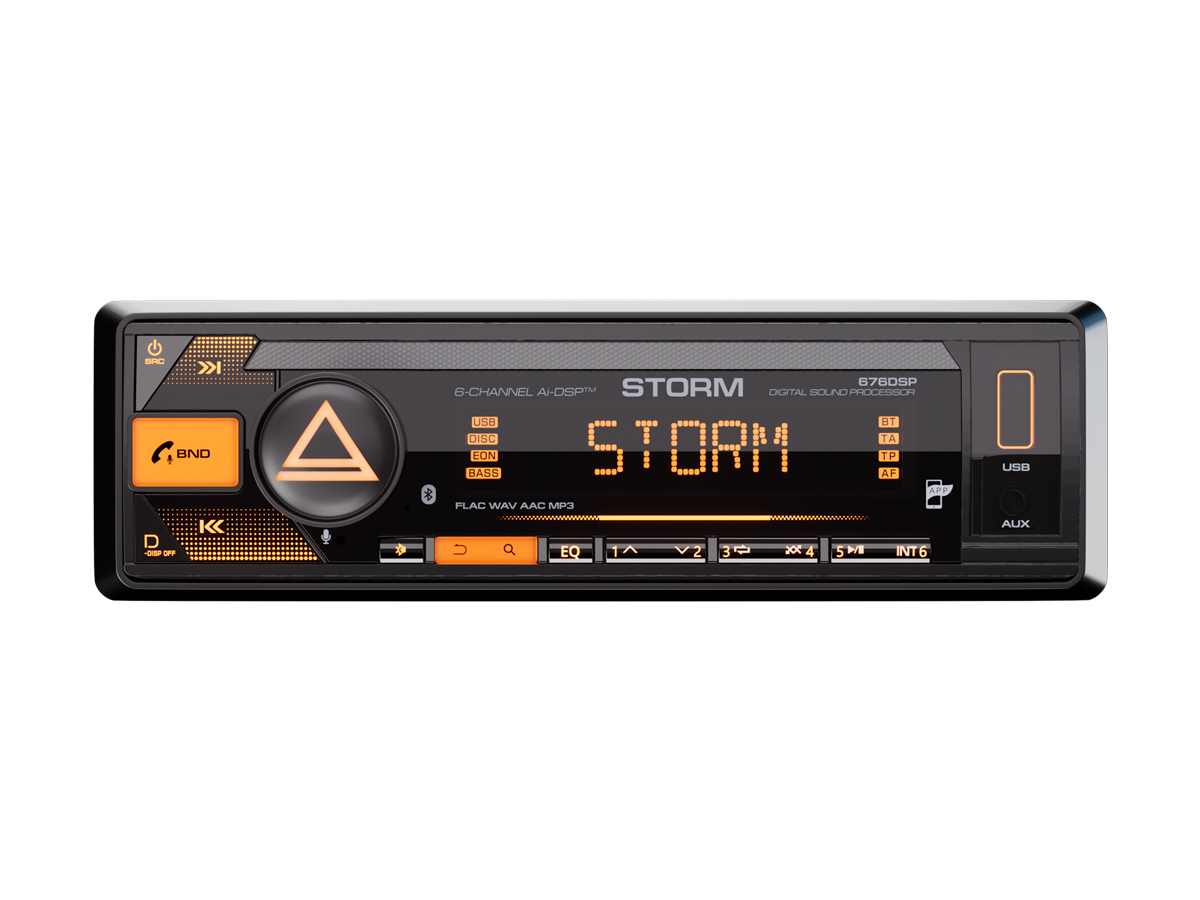картинка Автомагнитола AURA STORM-676DSP купить в магазине CAROBASS