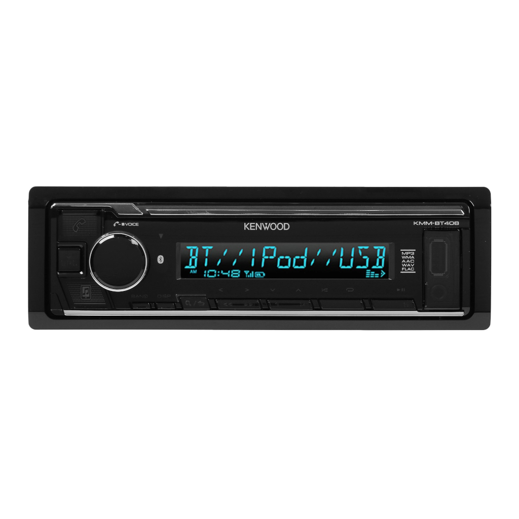 картинка Автомагнитола KENWOOD KMM-BT408 DSP купить в магазине CAROBASS