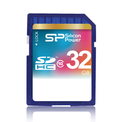 картинка Карта памяти SD SILICON POWER 32Gb Class 10 SD 32Gb/10 купить в магазине CAROBASS