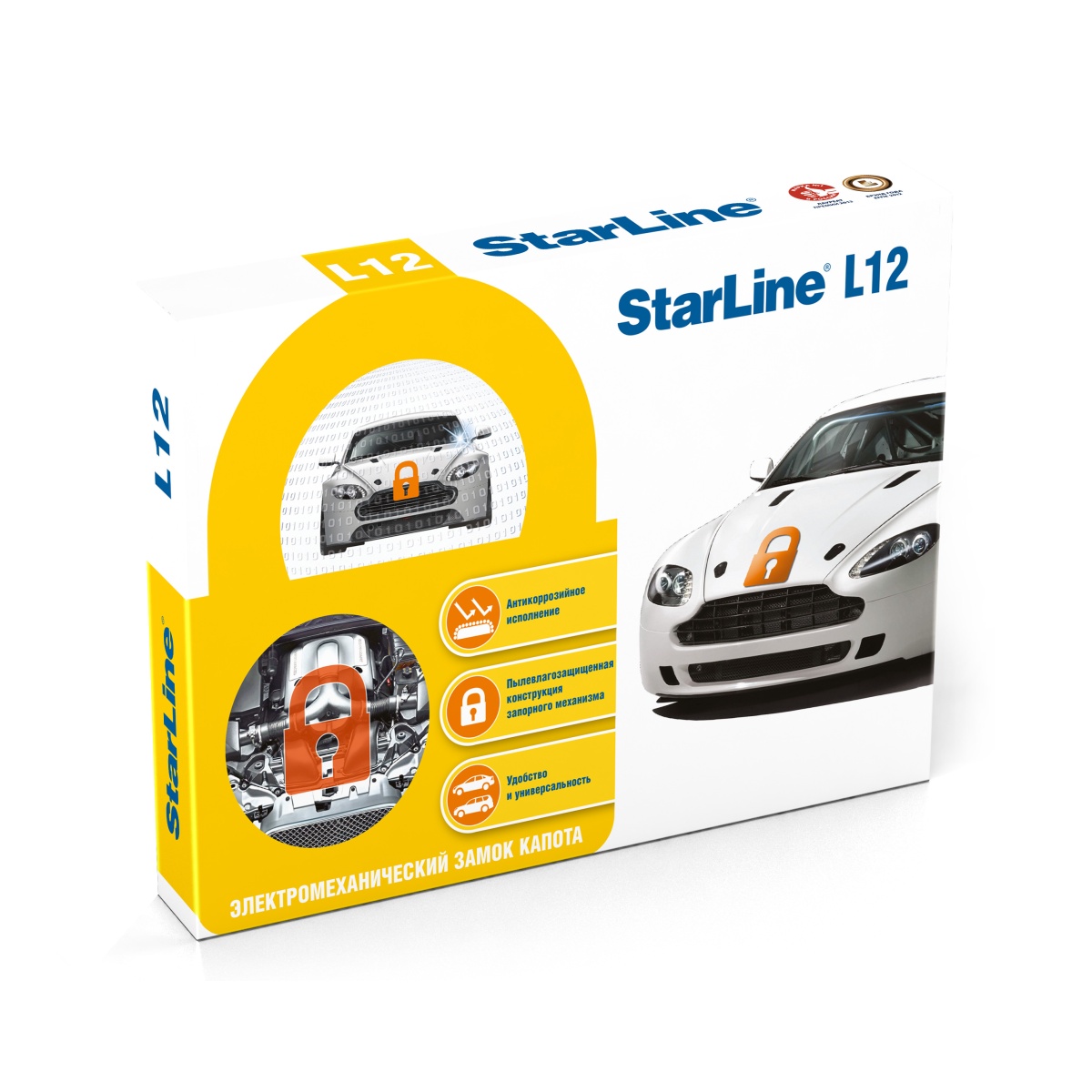 картинка Замок капота электромеханический StarLine L12 купить в магазине CAROBASS