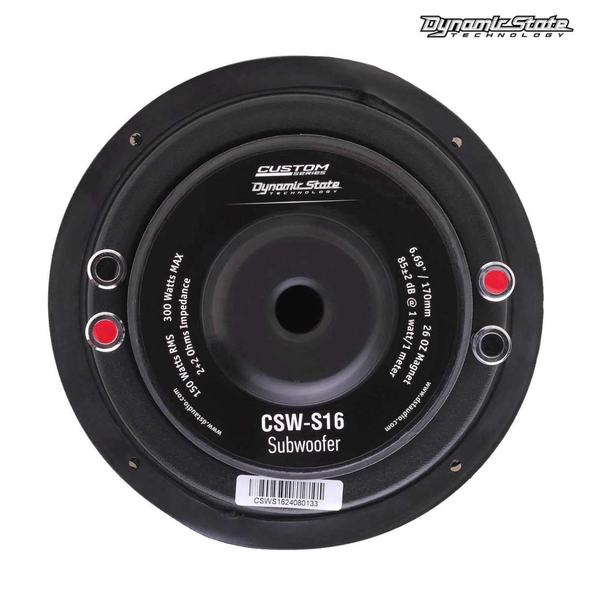 картинка Сабвуфер 6.5" Dynamic State CSW-S16 купить в магазине CAROBASS