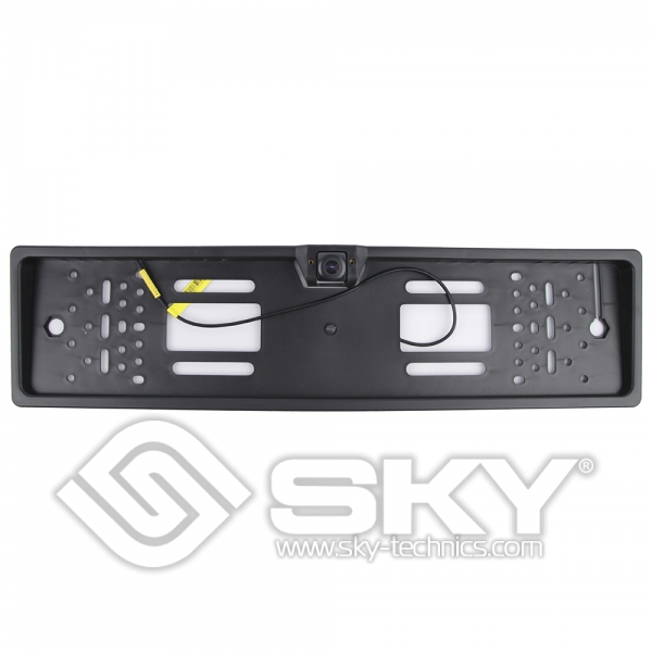картинка Рамка номерного знака с камерой SKY CA-LP-2BA купить в магазине CAROBASS