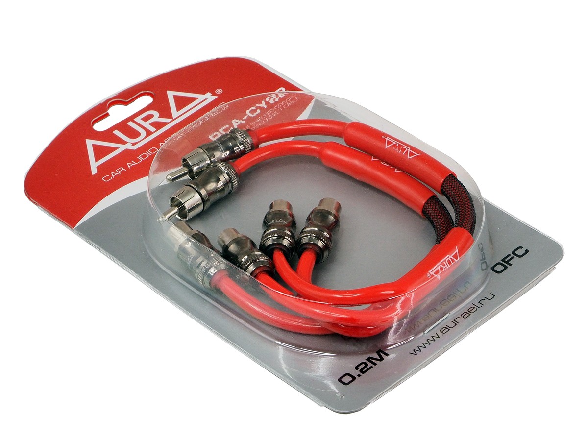 картинка Y-коннектор AURA RCA-CY22 купить в магазине CAROBASS