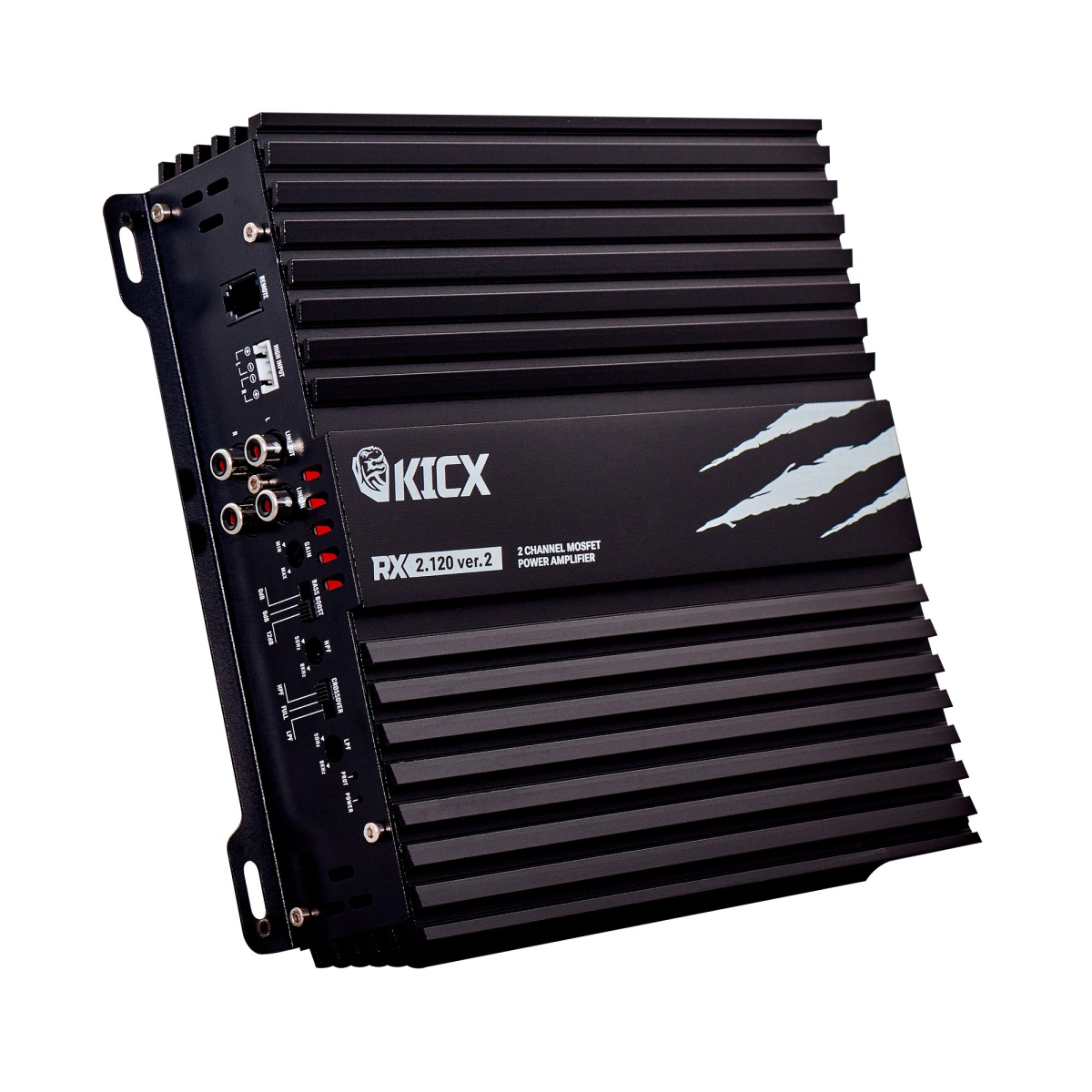 картинка Усилитель 2-х канальный KICX RX 2.120 ver.2 купить в магазине CAROBASS