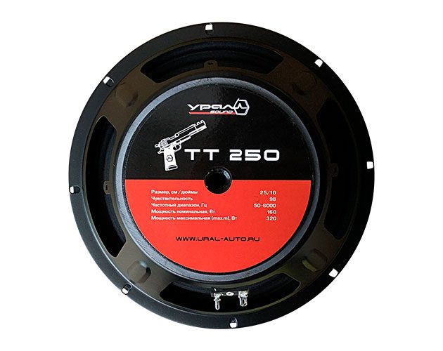 картинка AC 10″ эстрадная URAL (Урал) TT 250 купить в магазине CAROBASS