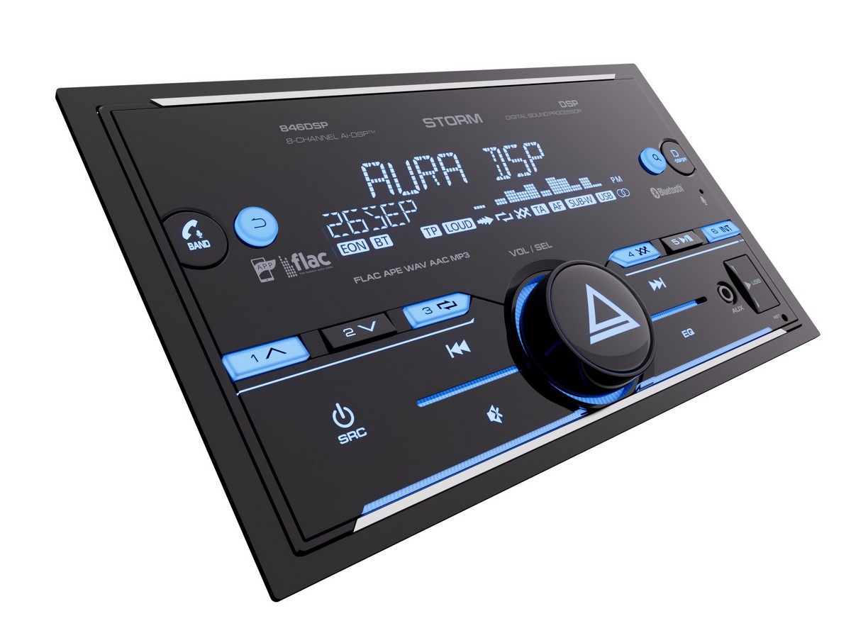 картинка Автомагнитола AURA STORM-846DSP купить в магазине CAROBASS