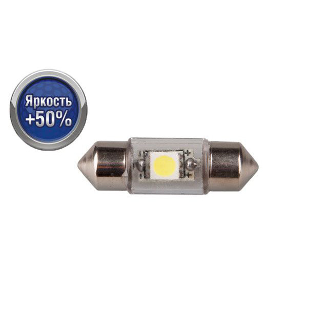 картинка Светодиод салонный Xenite Т11 (C5W) S1317 купить в магазине CAROBASS