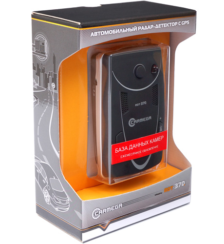 картинка Радар-детектор с GPS CARMEGA RDT-370 купить в магазине CAROBASS
