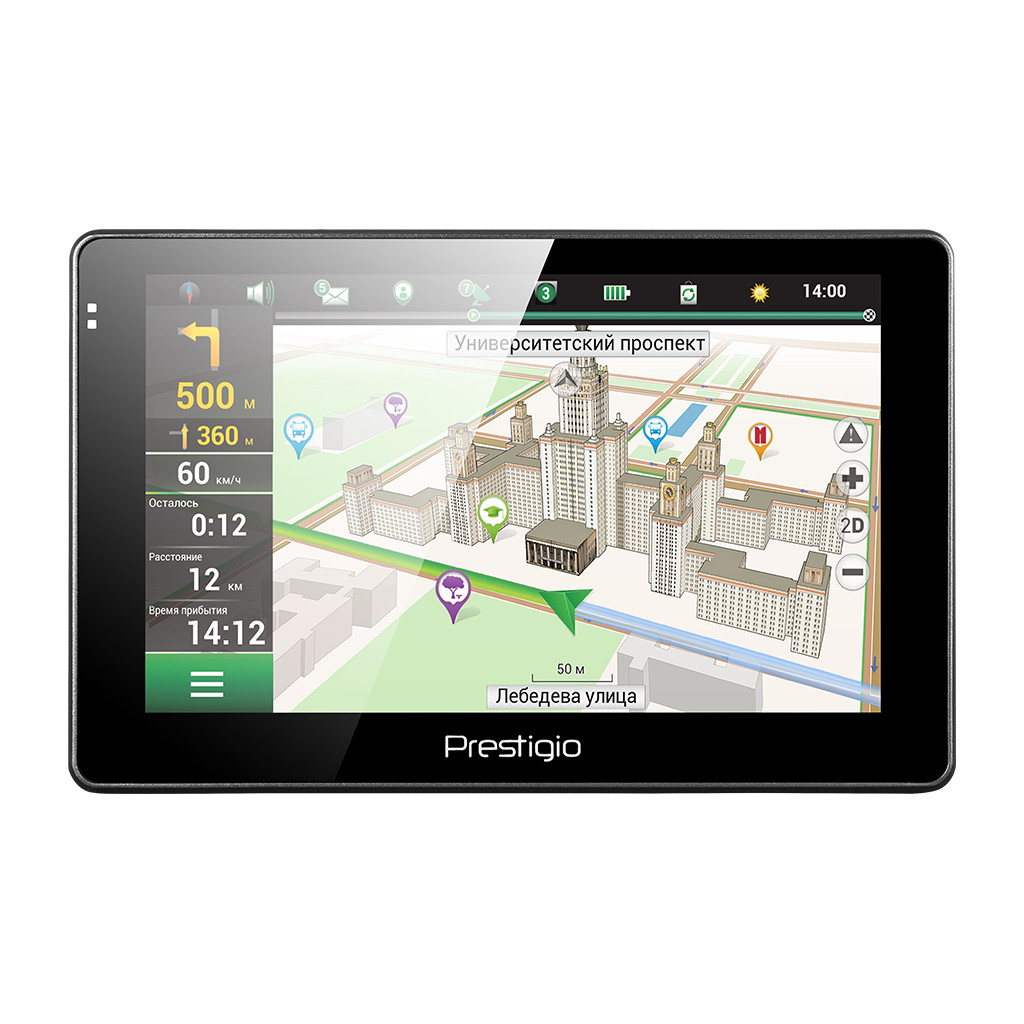 картинка GPS-навигатор PRESTIGIO GeoVision 5067 Navitel купить в магазине CAROBASS