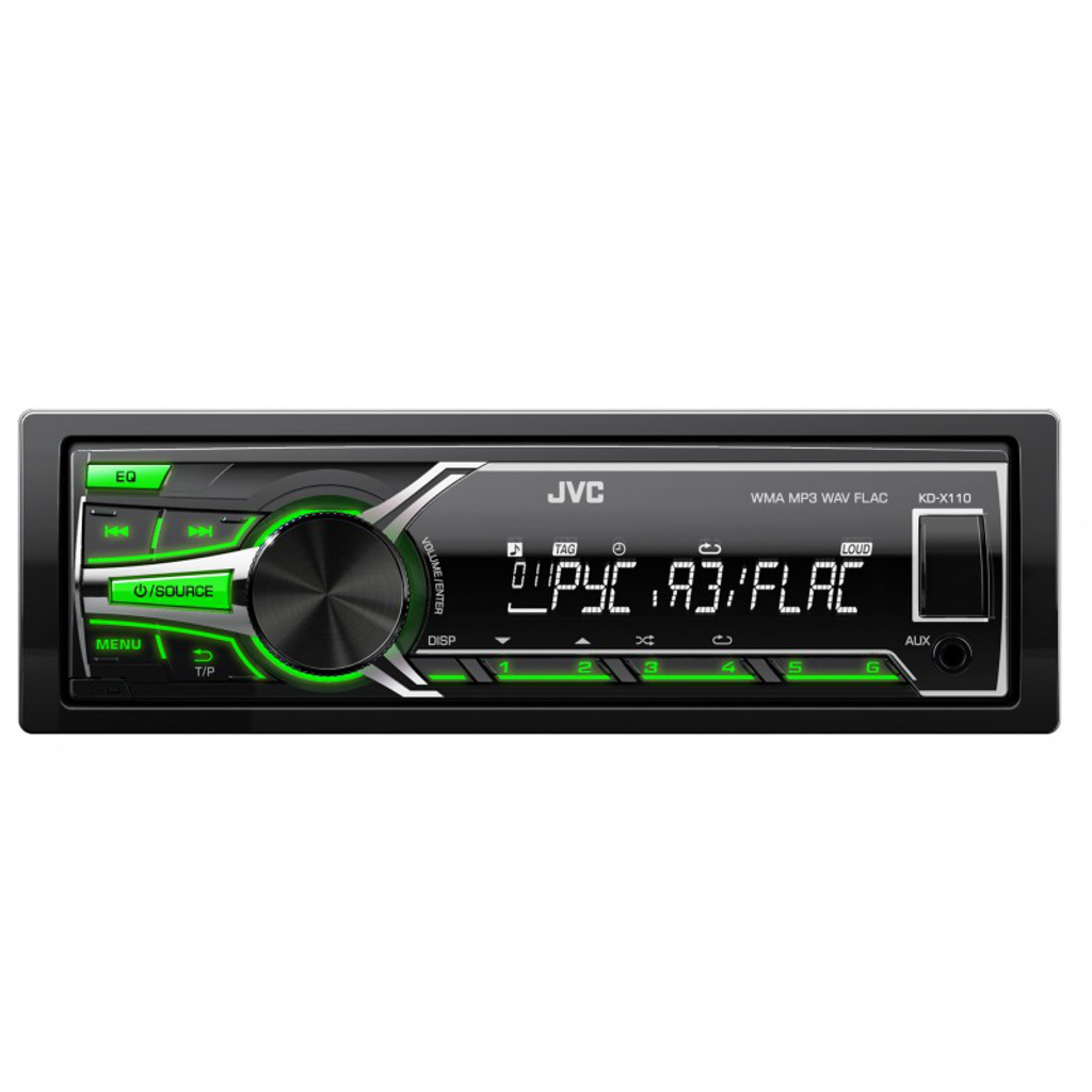 картинка Автомагнитола JVC KD-X110EE купить в магазине CAROBASS