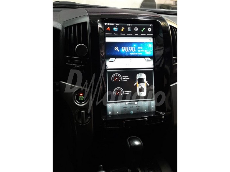 картинка ШГУ Toyota LC200 (2008-15) D-audio High Tesla Style TC381 купить в магазине CAROBASS