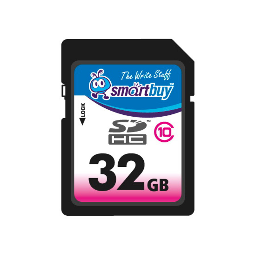 картинка Карта памяти SD SmartBuy SD 32Gb/10 купить в магазине CAROBASS