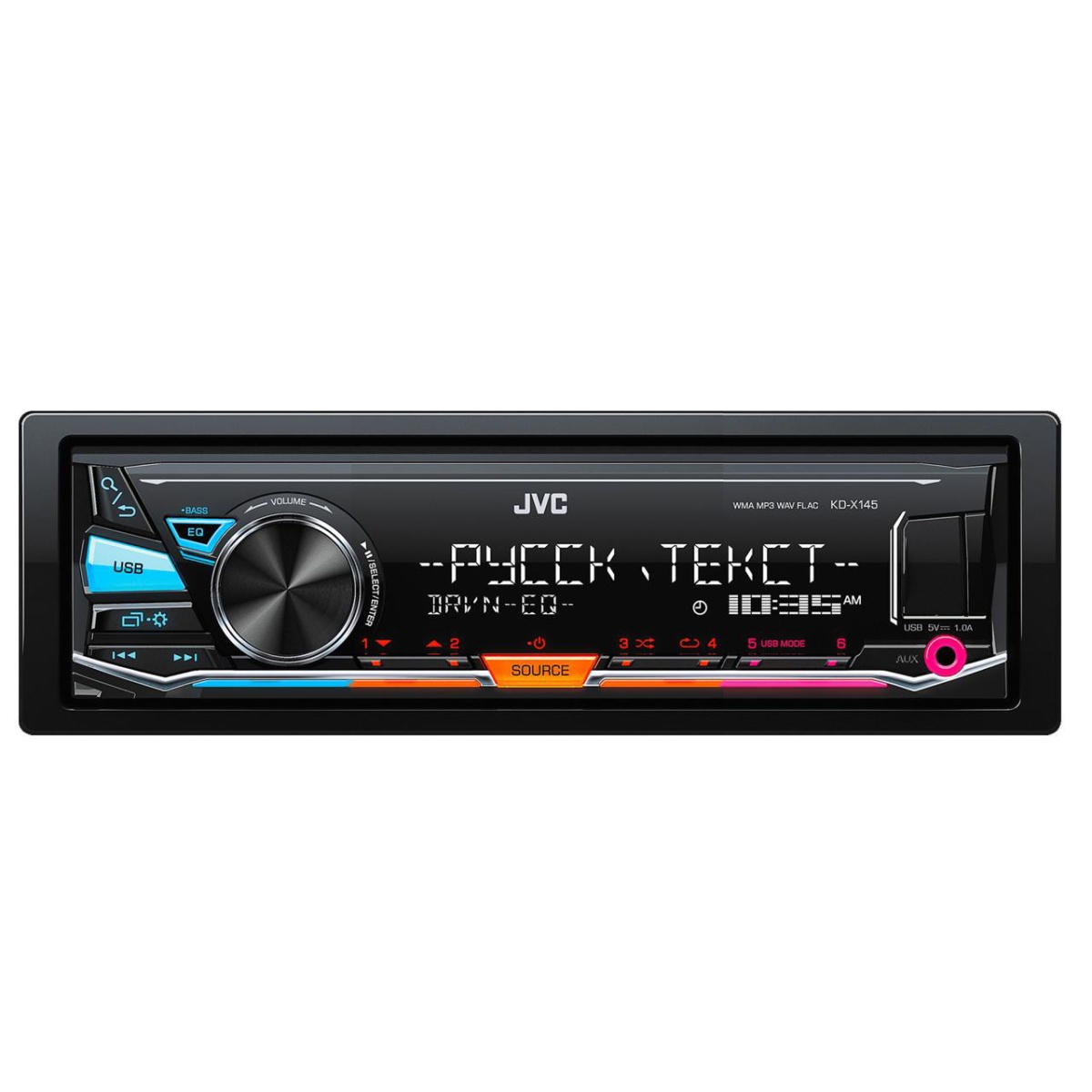 картинка Автомагнитола JVC KD-X145 купить в магазине CAROBASS