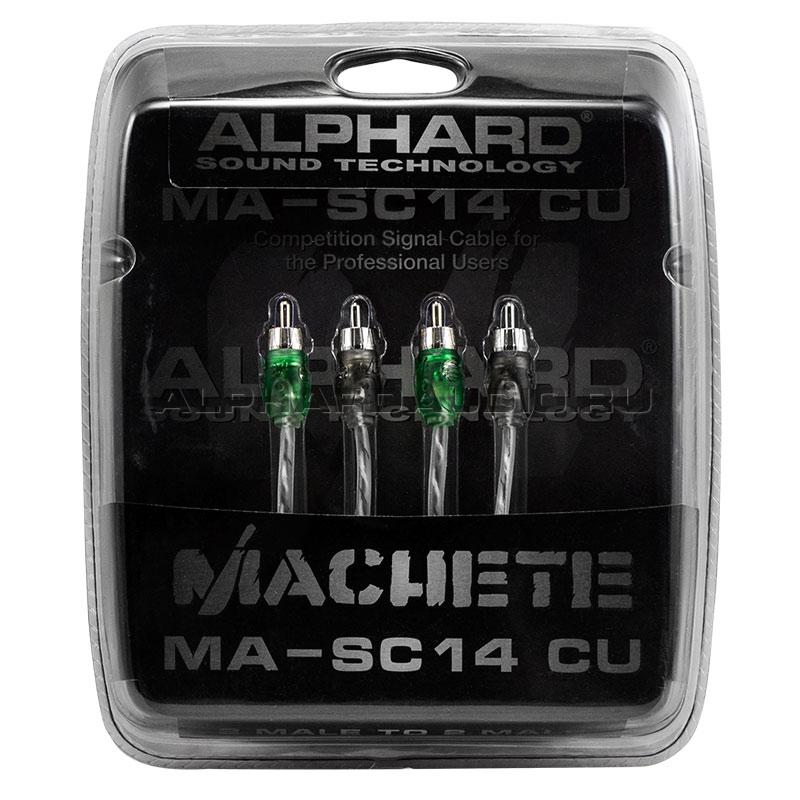картинка Межблочный кабель ALPHARD Machete MA-SC14CU купить в магазине CAROBASS