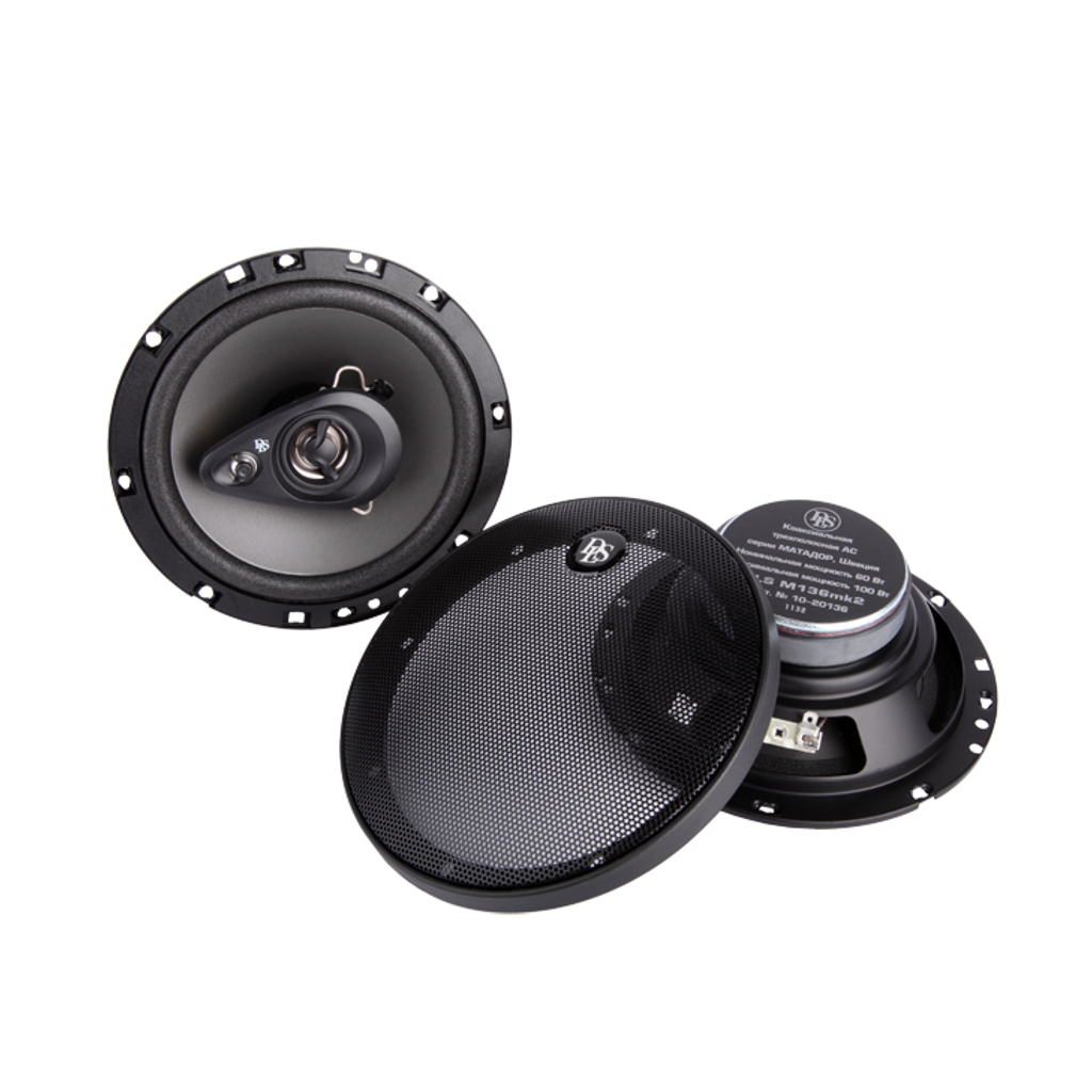картинка AC 6.5″ коаксиальная DLS M136G купить в магазине CAROBASS