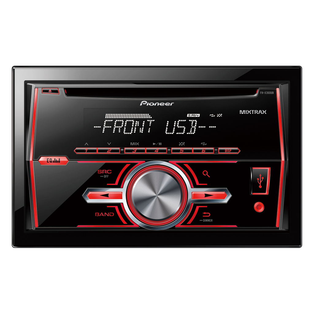 картинка Автомагнитола PIONEER FH-X360UB купить в магазине CAROBASS