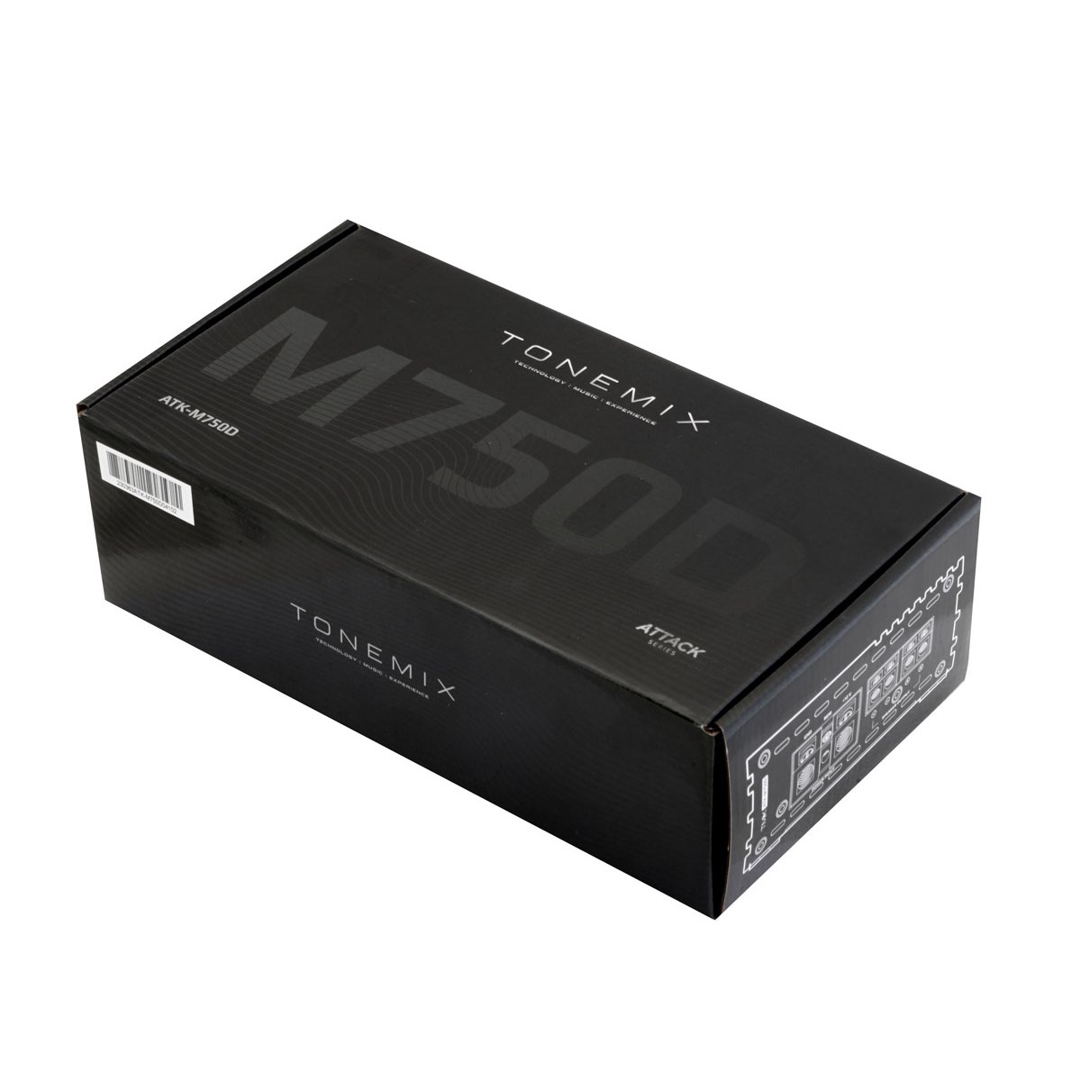 картинка Усилитель 1 канальный TONEMIX ATK-M750D купить в магазине CAROBASS