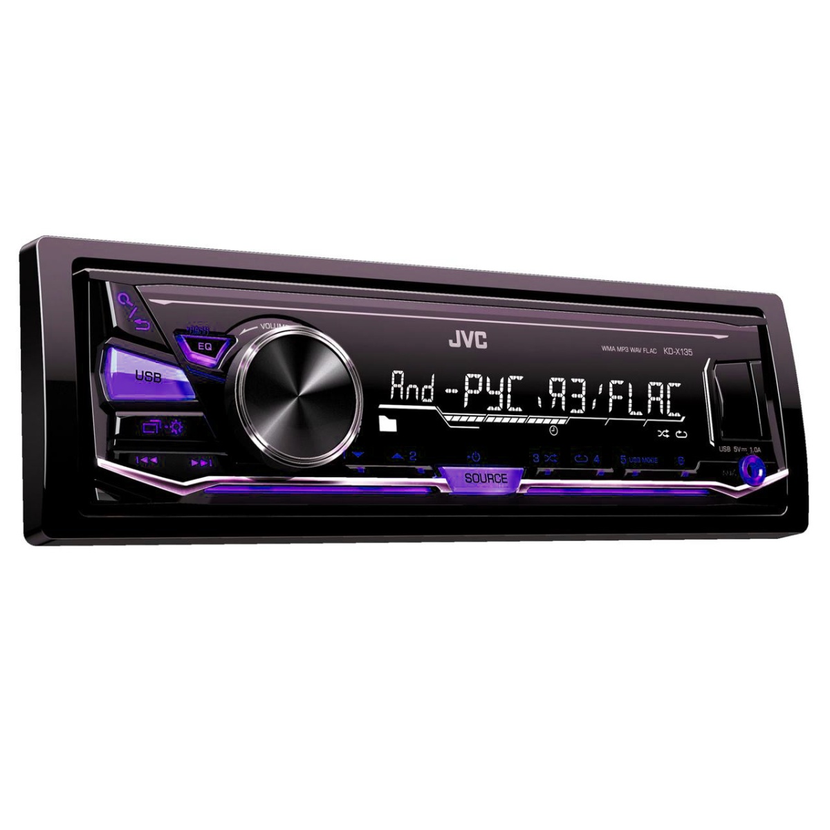 картинка Автомагнитола JVC KD-X135Q купить в магазине CAROBASS