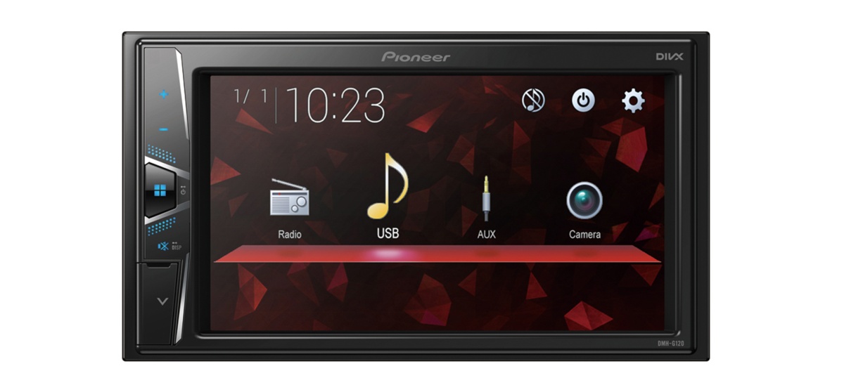 картинка Автомагнитола PIONEER DMH-G120 купить в магазине CAROBASS