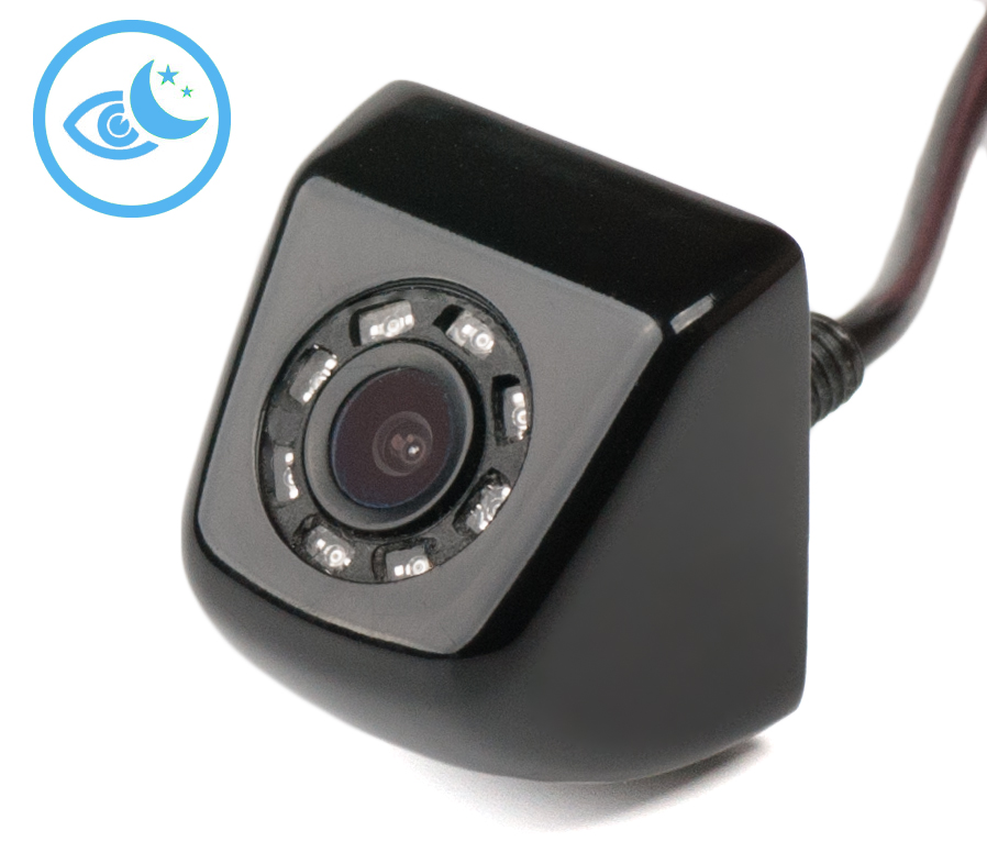 картинка Камера заднего вида Blackview UC-23 Black 8IR купить в магазине CAROBASS