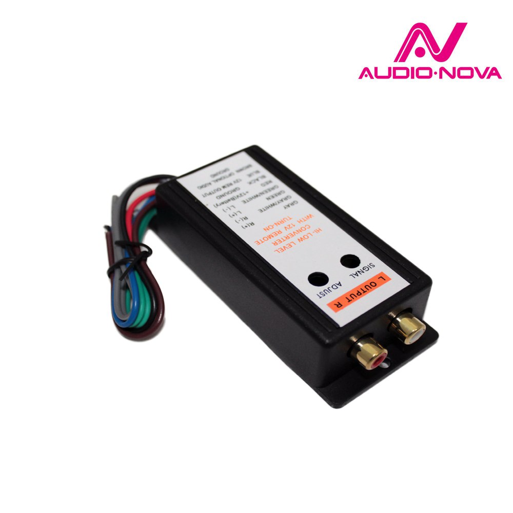 картинка Преобразователь уровня сигнала AUDIO NOVA LOC.4 купить в магазине CAROBASS