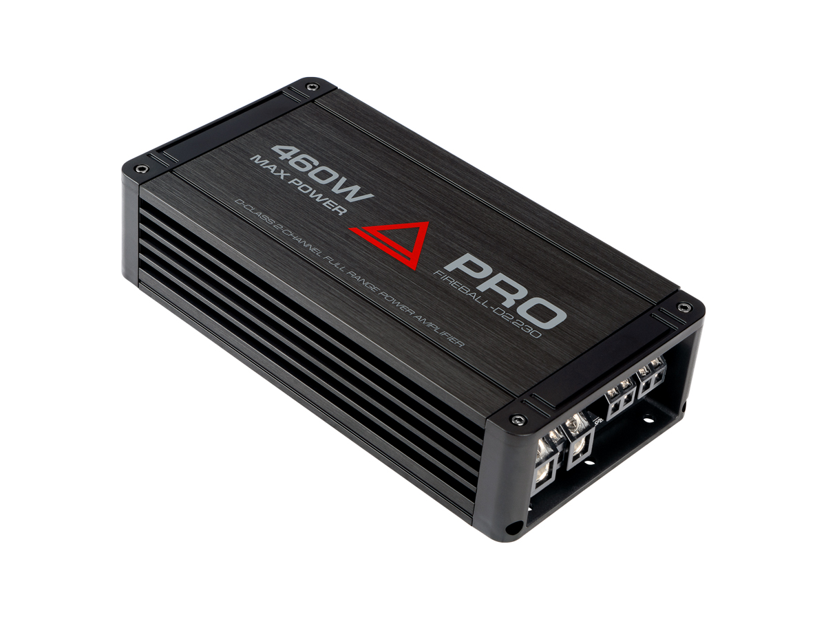 картинка Усилитель 2-х канальный AURA FIREBALL-D2.230 PRO купить в магазине CAROBASS