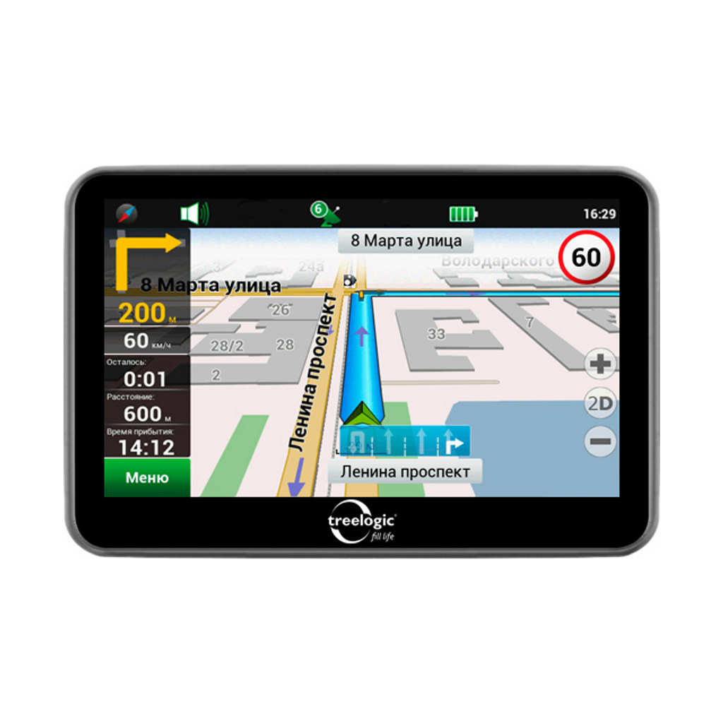 картинка GPS-навигатор TREELOGIC TL-431 купить в магазине CAROBASS