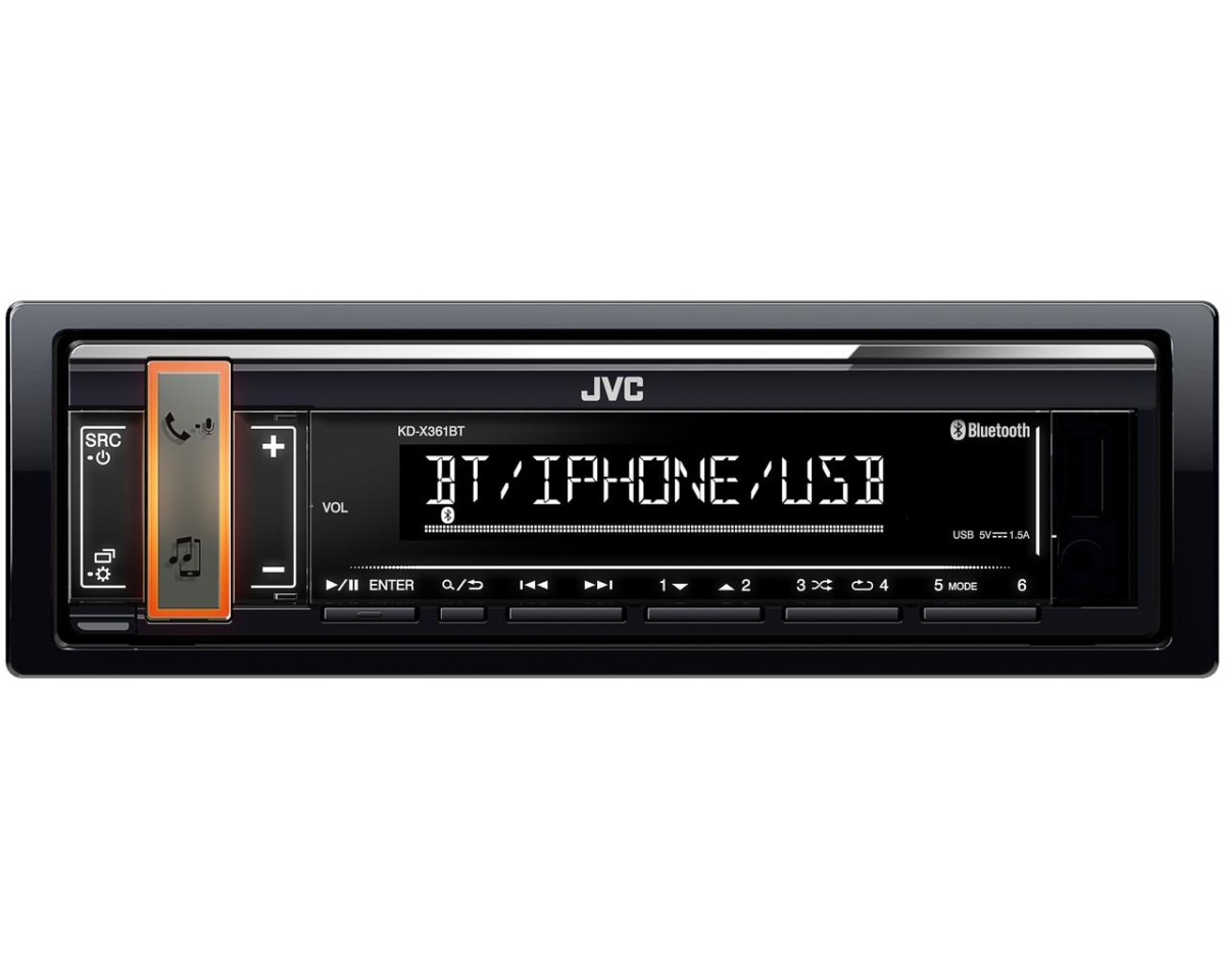 картинка Автомагнитола JVC KD-X361BT купить в магазине CAROBASS