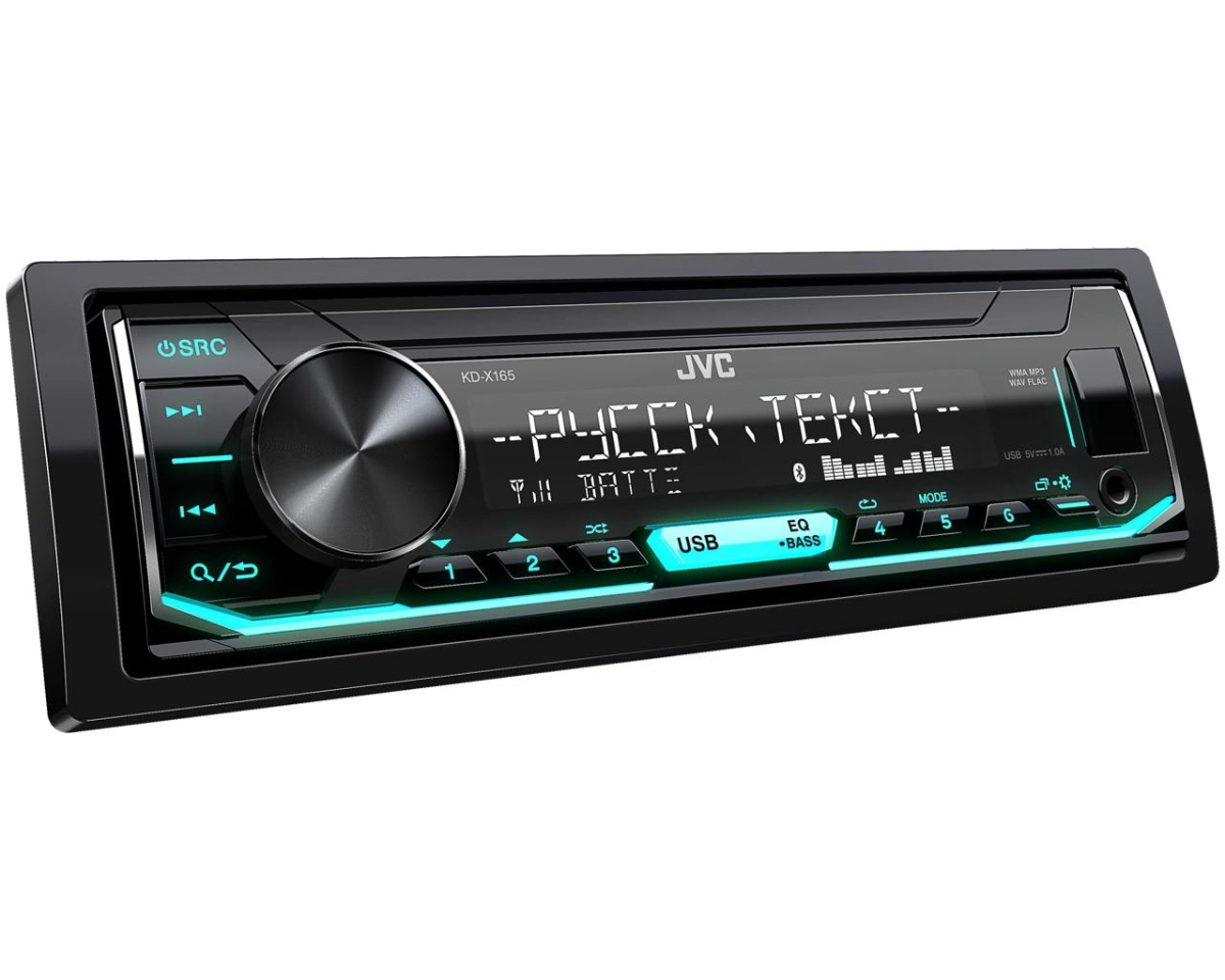 картинка Автомагнитола JVC KD-X165 купить в магазине CAROBASS