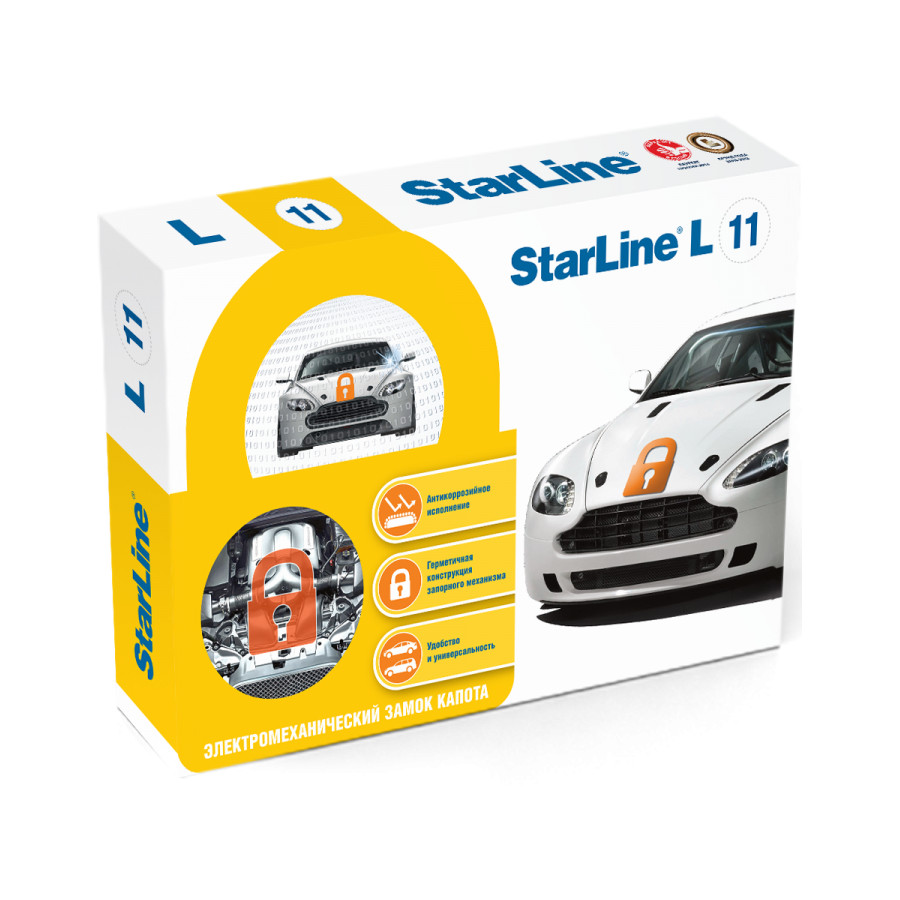 картинка Замок капота электромеханический StarLine L11 купить в магазине CAROBASS