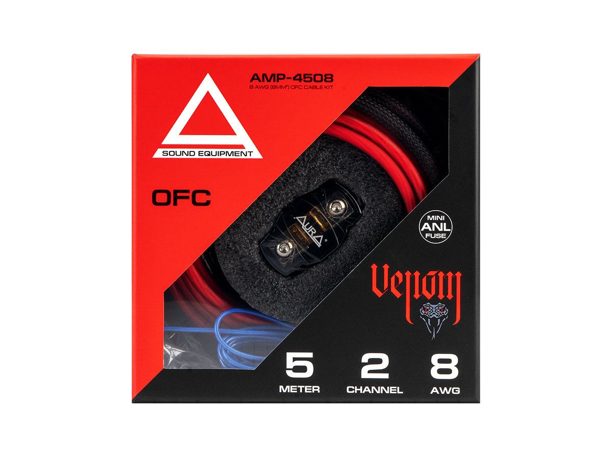 картинка Набор установочный AURA OFC AMP-4508 купить в магазине CAROBASS