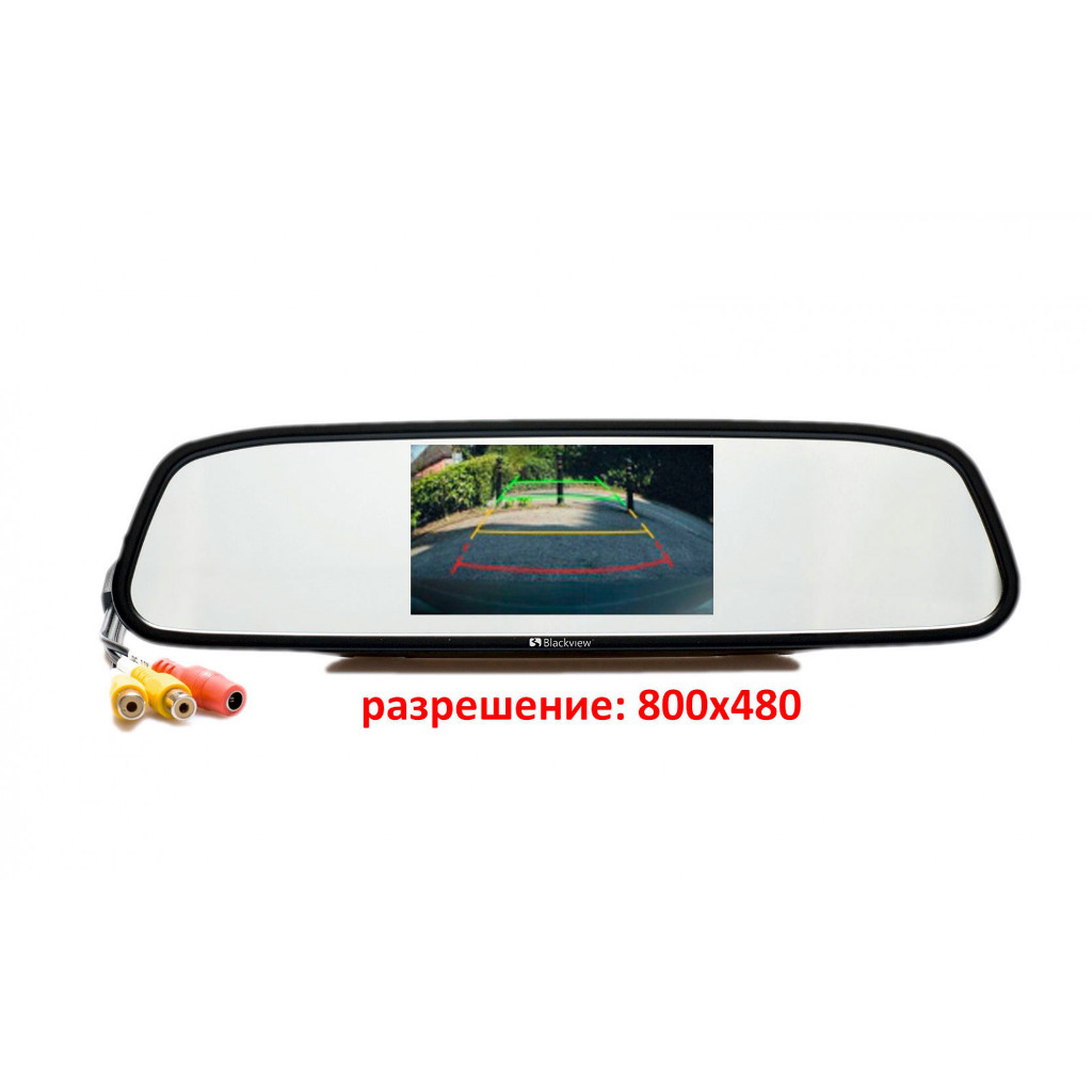 картинка Зеркало с монитором Blackview MM-500 HR купить в магазине CAROBASS