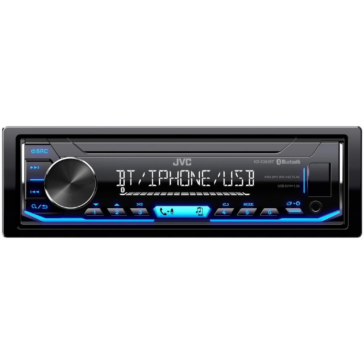 картинка Автомагнитола JVC KD-X351BT купить в магазине CAROBASS