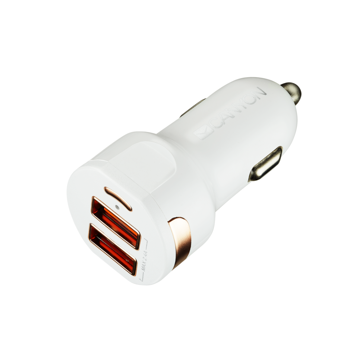 картинка Автомобильное ЗУ CANYON 2 USB 2.4A C-04 купить в магазине CAROBASS