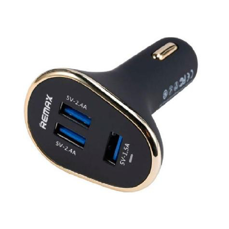 картинка Автомобильное ЗУ REMAX на 3 USB RM-000095 купить в магазине CAROBASS