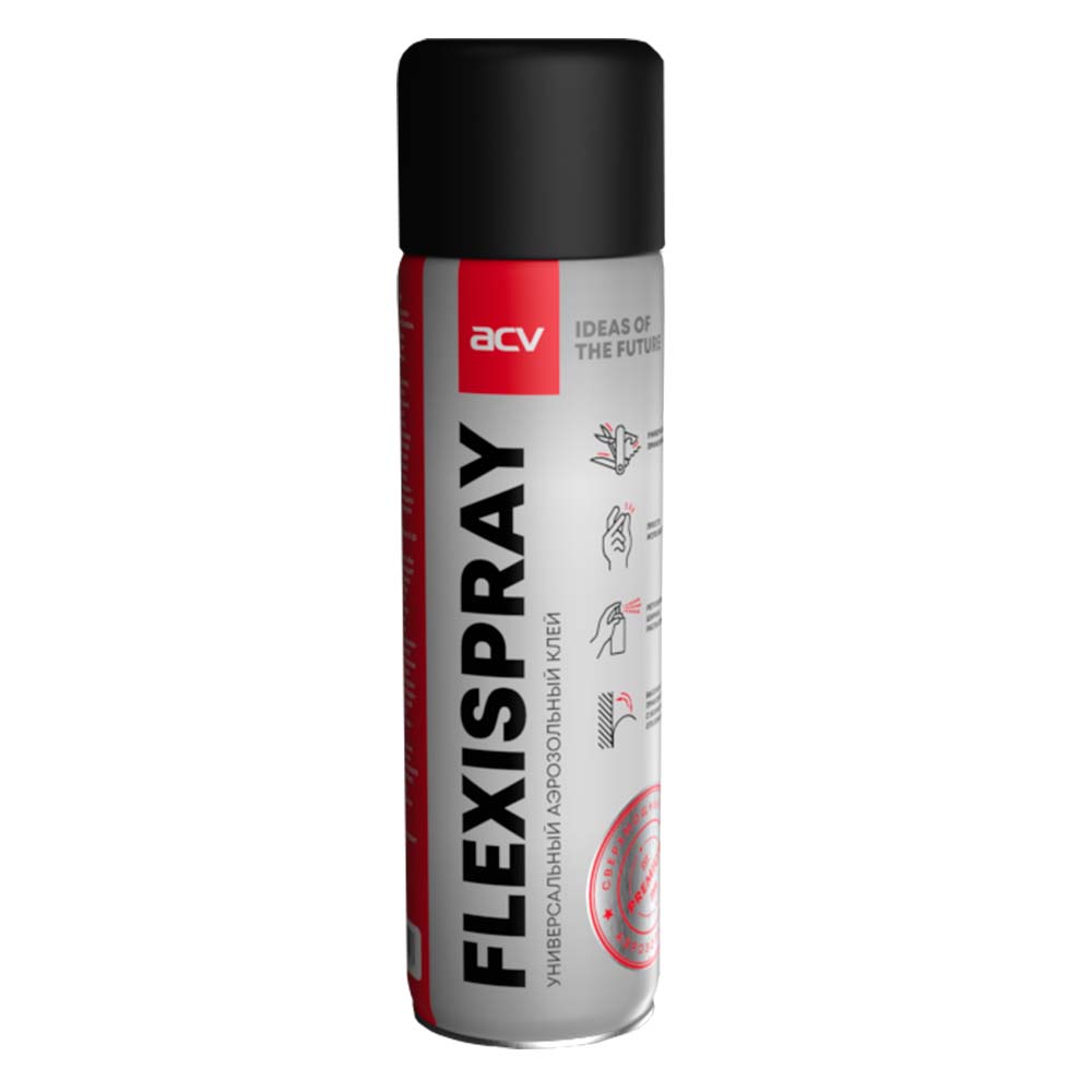 картинка Клей аэрозольный универсальный FLEXISPRAY S500 купить в магазине CAROBASS