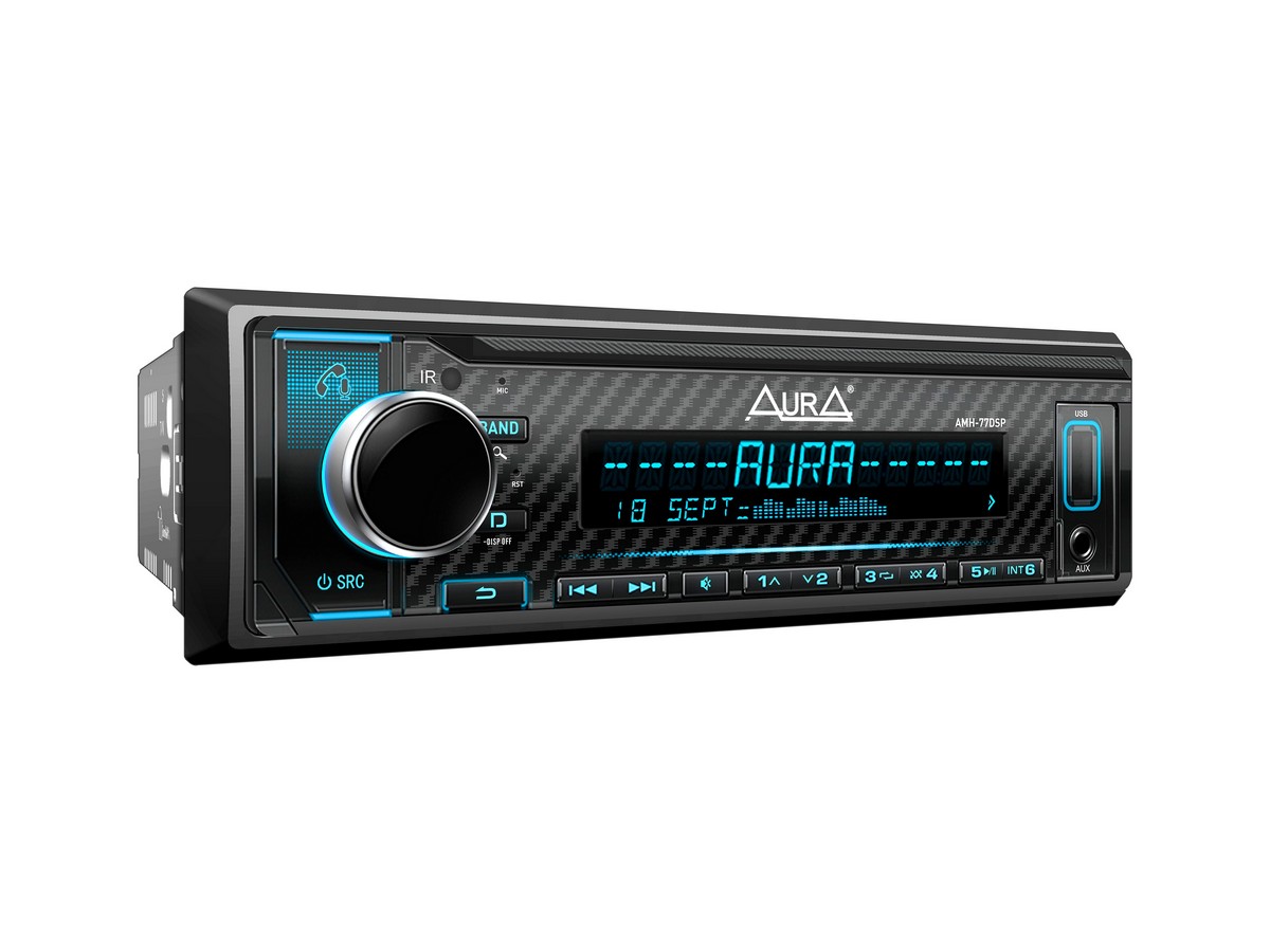 картинка Автомагнитола AURA AMH-77DSP купить в магазине CAROBASS