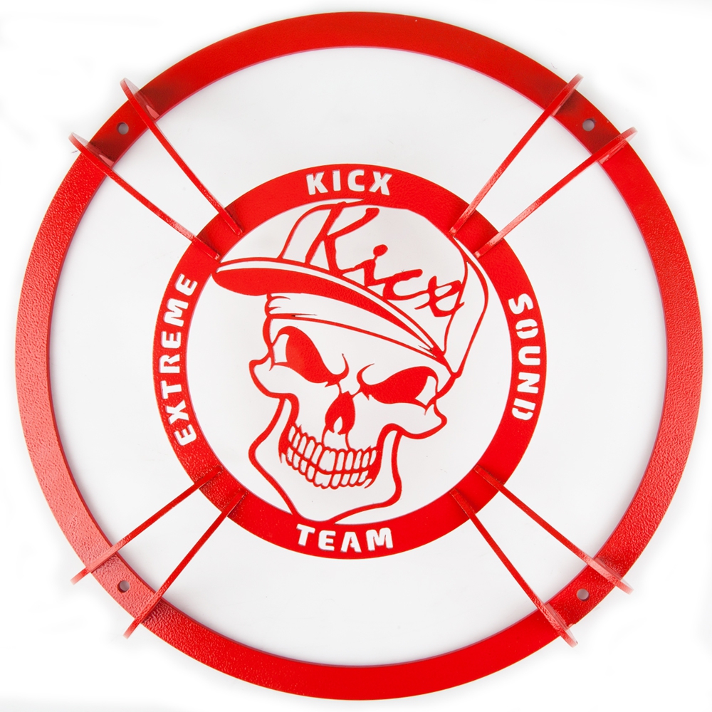 картинка Гриль 12" KICX (красный) 2012575 купить в магазине CAROBASS