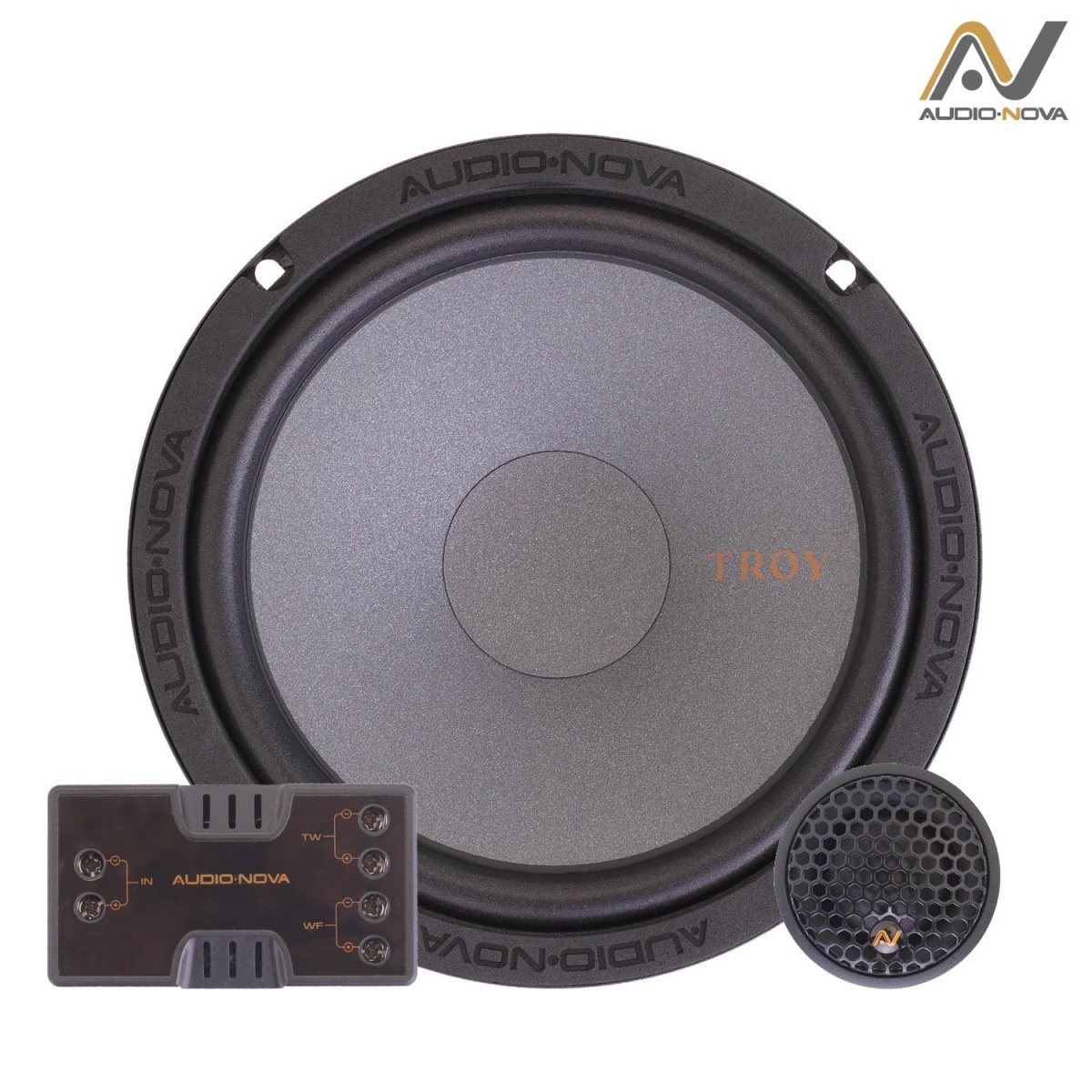 картинка AC 6.5" компонентная AUDIO NOVA TROY CS-162P купить в магазине CAROBASS