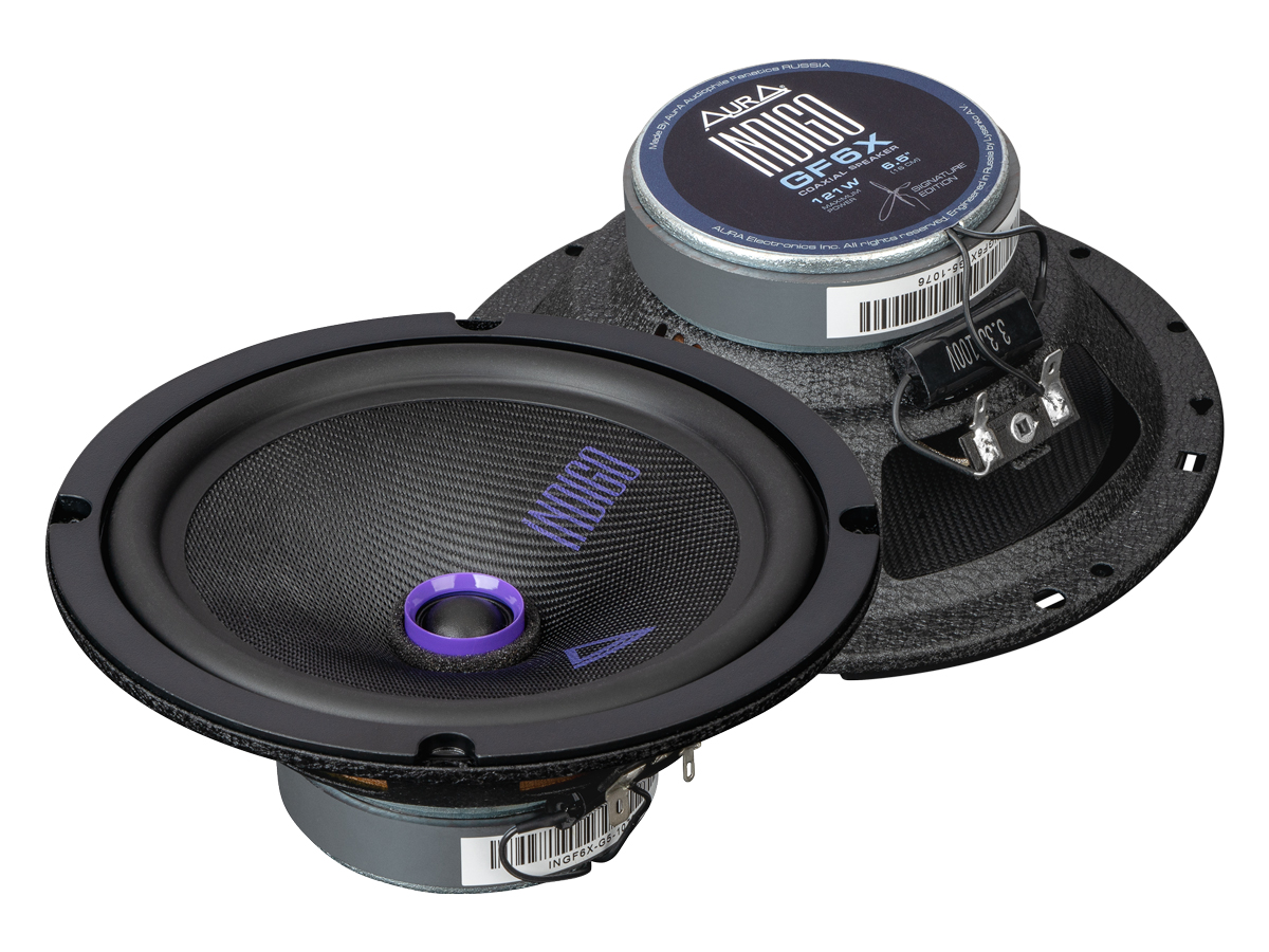 картинка AC 6.5" коаксиальная AURA INDIGO-GF6X купить в магазине CAROBASS