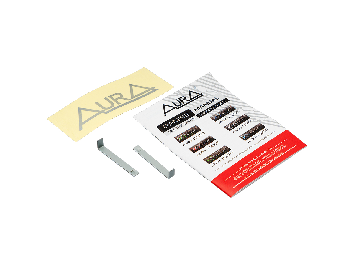 картинка Автомагнитола AURA AMH-105BT купить в магазине CAROBASS