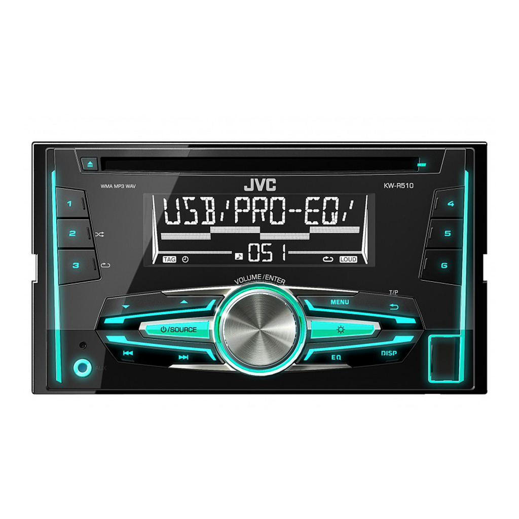 картинка Автомагнитола JVC KW-R510EE купить в магазине CAROBASS