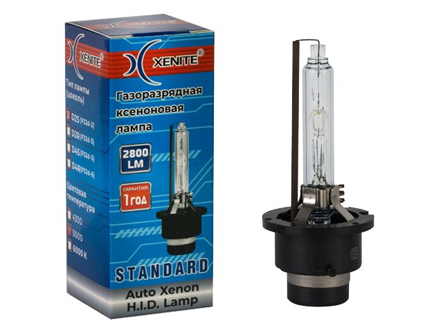 картинка Лампы ксеноновые Xenite D2S (6000K) купить в магазине CAROBASS
