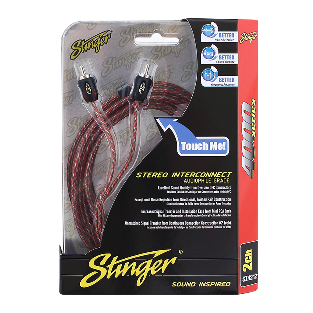 картинка Межблочный кабель Stinger SI4212 купить в магазине CAROBASS