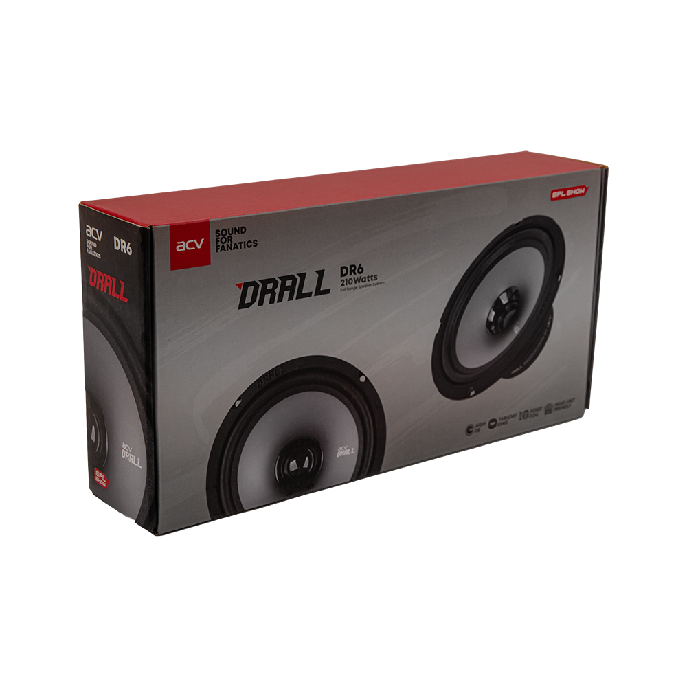 картинка AC 6.5" широкополосная ACV DRALL DR6 купить в магазине CAROBASS