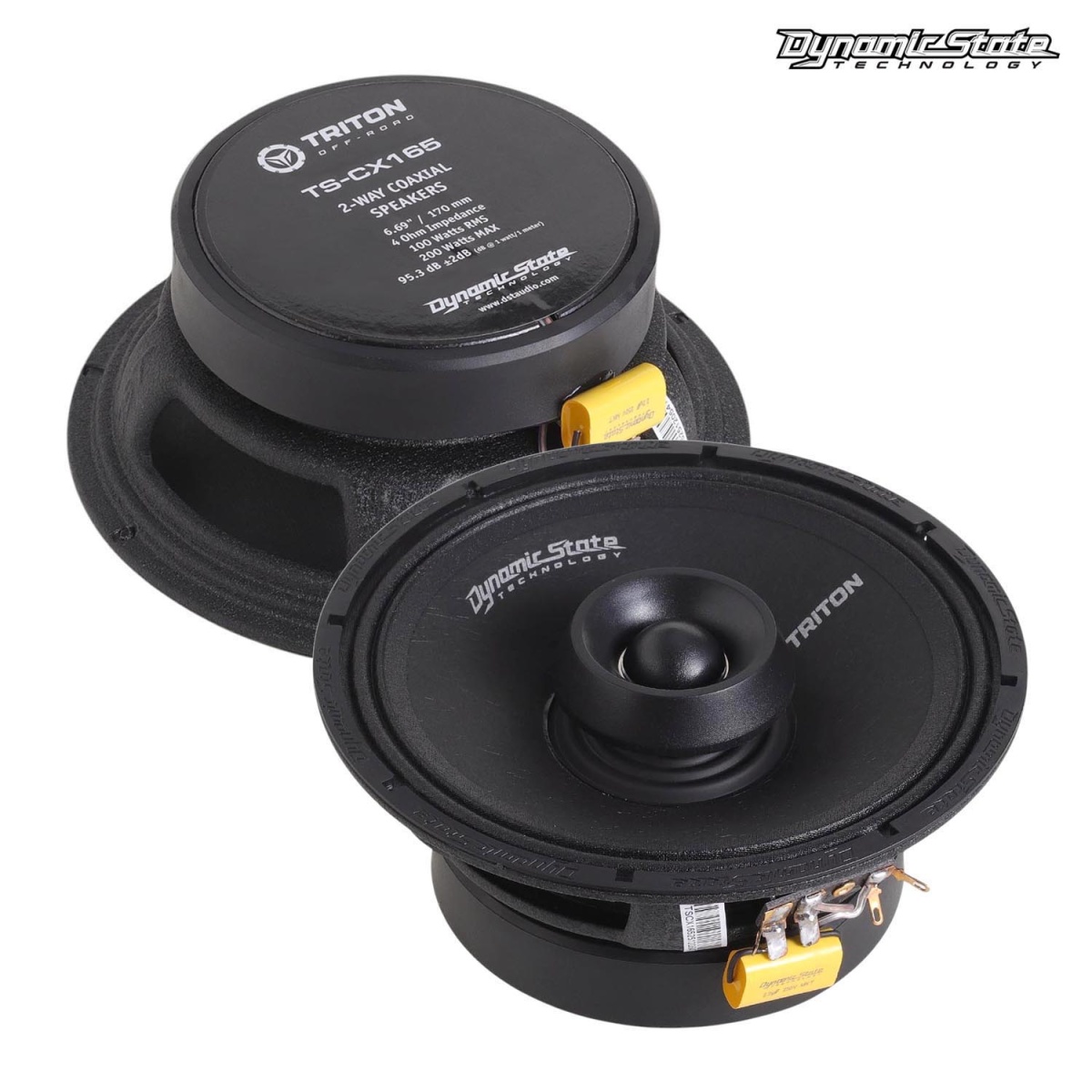 картинка AC 6.5" коаксиальная DYNAMIC STATE TRITON TS-CX165 купить в магазине CAROBASS