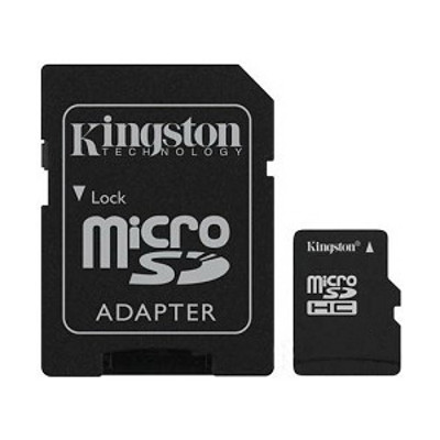 картинка Карта памяти MicroSDHC 16Gb Kingston Class 10 (с адаптером) SDCS/16GB купить в магазине CAROBASS