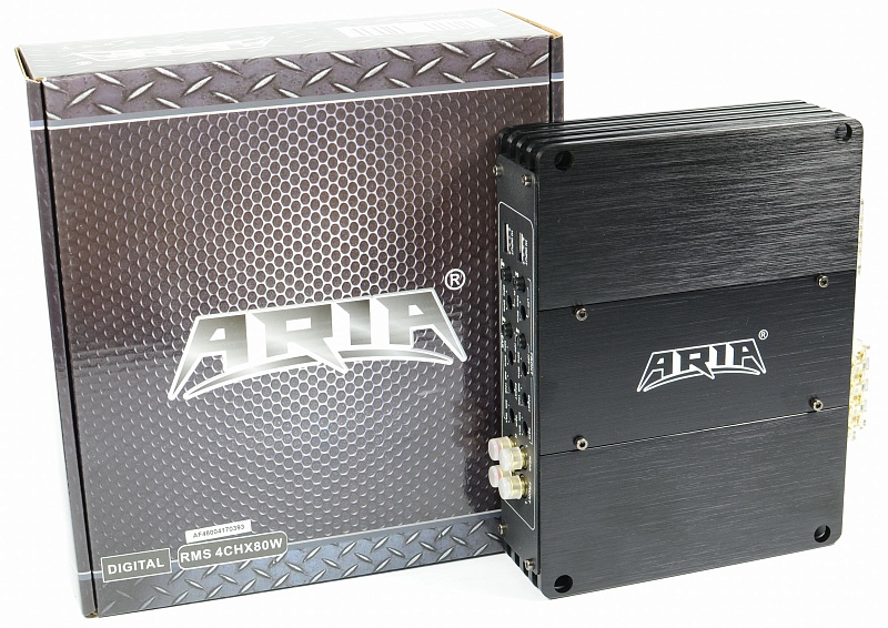 картинка Усилитель 4-х канальный ARIA AF4.80 купить в магазине CAROBASS