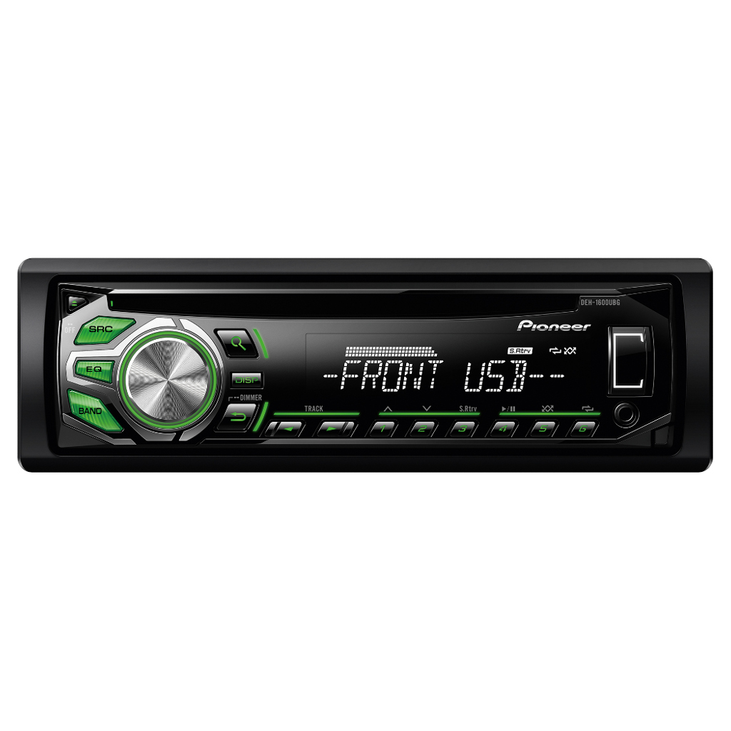 картинка Автомагнитола PIONEER DEH-1600UBG купить в магазине CAROBASS